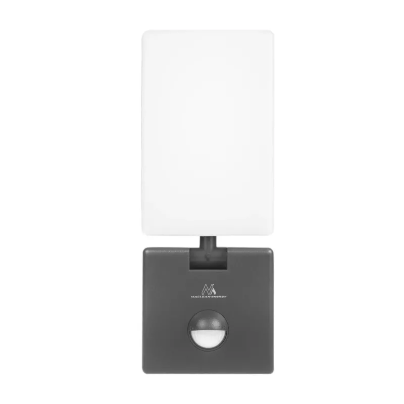LED-Strahler MACLEAN MCE516 mit PIR-Bewegungsmelder, 50W, grau
