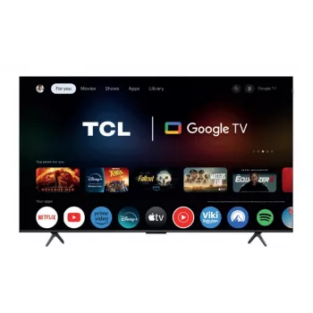 Fernseher TCL 75P81K 75 Zoll QLED 4K Display, Energieeffizienzklasse F