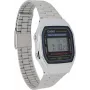 Digitaluhr CASIO A168WA Unisex Silber – wasserbeständig, LED-Anzeige