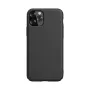 Silikonhülle Devia Nature Series für iPhone 12 Pro Max – schwarz, Soft-Touch-Schutzhülle