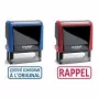 Textstempel trodat X‑Print 4912 CERTIFIE CONFORME A — vorgestempelter Textstempel, 49 x 12 mm Abdruck