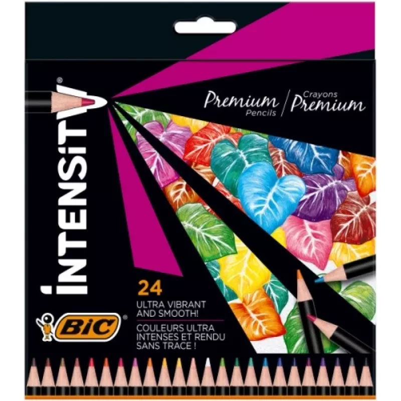 BIC Buntstifte Intensity 24 Farben 967823