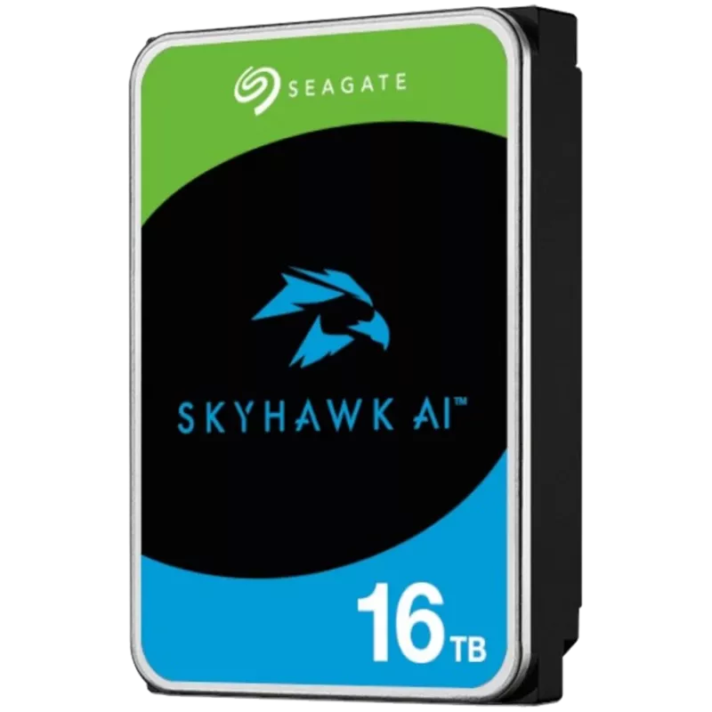 Seagate SkyHawk AI ST16000VE005 interne Festplatte 16 TB 7200 RPM 512 MB 3,5 Zoll Serial ATA III