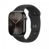 Apple Armband für Smartwatch 46 mm Größe SM Schwarz (MXM23ZMA)
