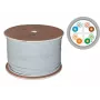 Netzwerkkabel Q-LANTEC KIF6PVC305Q Cat.6A F/UTP 305m Grau, 23 AWG Litze, PVC-Mantel, 250 MHz
