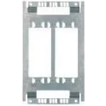 Verteilungsgehäuse Corning VKA2/DIN 52-300-00000 für 2 Hutschienen, Abmessungen 200×330×100 mm