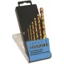 Bohrer-Set c.k tools T3293 – HSS-TiN-beschichtet, 6-teilig, DIN 338