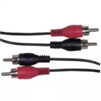 Audiokabel Schwaiger CIK5125 10 m 2xRCA-Stecker Schwarz