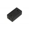 Anschlussdose Extralink für Cat5e UTP-Kabel, Kunststoff, Schwarz, 1‑Port