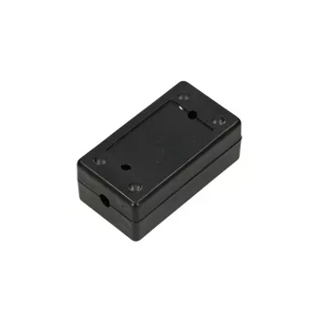 Anschlussdose Extralink für Cat5e UTP-Kabel, Kunststoff, Schwarz, 1‑Port