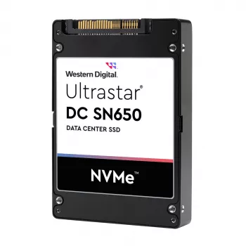 SSD-Laufwerk WESTERN DIGITAL Ultrastar DC SN650 7680 GB U.3 PCIe TLC ISE