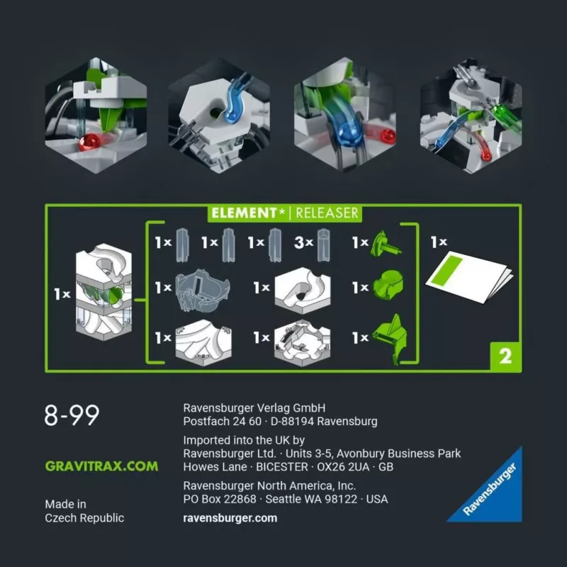 Ravensburger GraviTrax PRO Element Releaser Kugelbahn (27486)