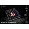 Savio Phenix SAVGK-RED Gaming-Tastatur USB RF Wireless Bluetooth QWERTY