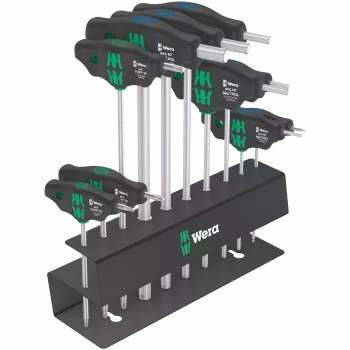 Wera Bicycle Set 6 T-Griff-Schlüsselsatz, 10-teilig, in Aufbewahrungsbox (05004174001)