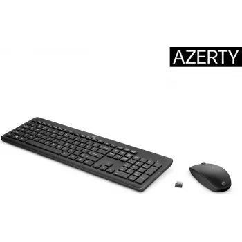 Kabelloses Maus- und Tastatur-Set HP 230 Full-Size Schwarz