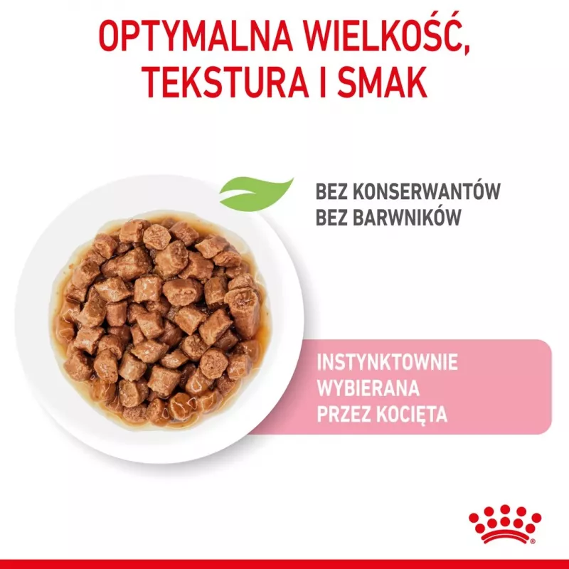 Nassfutter für Katzen Royal Canin Sterilised Gravy, 12 x 85 g Beutel — Huhn, für kastrierte Kätzchen, 11 % Protein, 80,5 % Feuchtigkeit