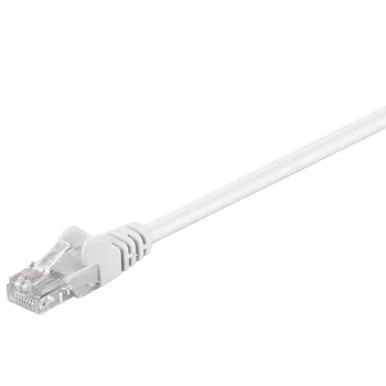 Wentronic Goobay CAT 5e Patchkabel, U/UTP, Weiß, 7,5 m - CCA-Kupfermischung (68510)