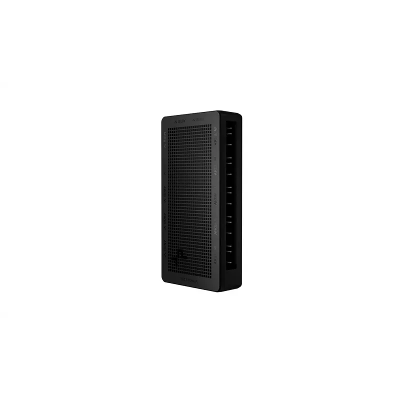 DeepCool RGB Hub SC700 12-Port Addressable RGB Hub, 12 ARGB 3-polig, magnetische Halterung, Schwarz, 45×84×15 mm