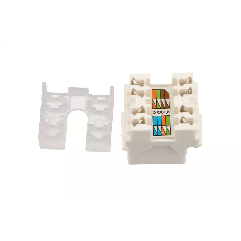 Extralink EX.9540 Kabelverbinder RJ45 Weiß Kunststoff