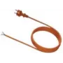 Bachmann H07BQ-F 3G - Stromkabel - Typ F (M) auf ohne Stecker - AC 250 V - 16 A - 3,0m - vergossen - orange - Deutschland (327.875)
