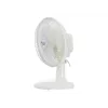 Adler | Ventilator mit Klemme | AD 7317 | Tischventilator | Weiß | Durchmesser 15 cm | Anzahl Geschwindigkeiten 2 | 30 W