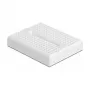Breadboard DELOCK 18316 — lötfreies Prototyping-Board, Kunststoff, 36×46×10 mm, weiß