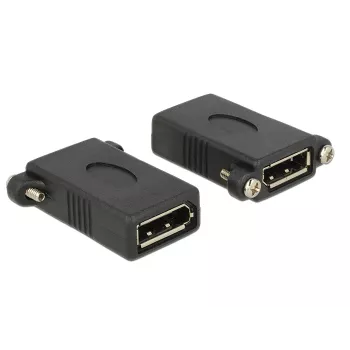 DisplayPort-Adapter DeLOCK DisplayPort 1.1 F-F Schwarz