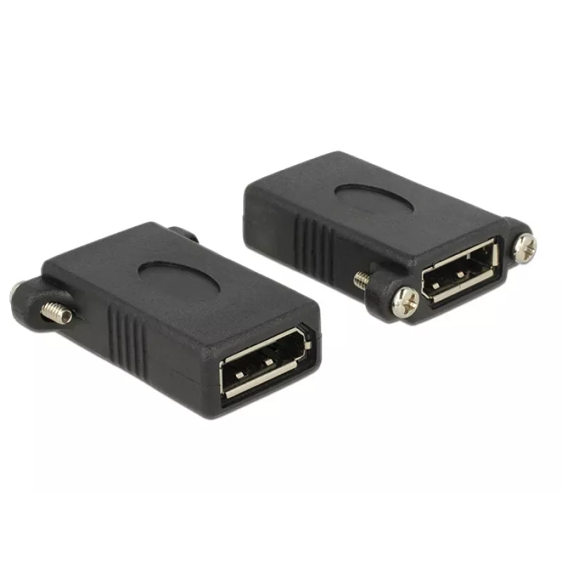 DisplayPort-Adapter DeLOCK DisplayPort 1.1 F-F Schwarz