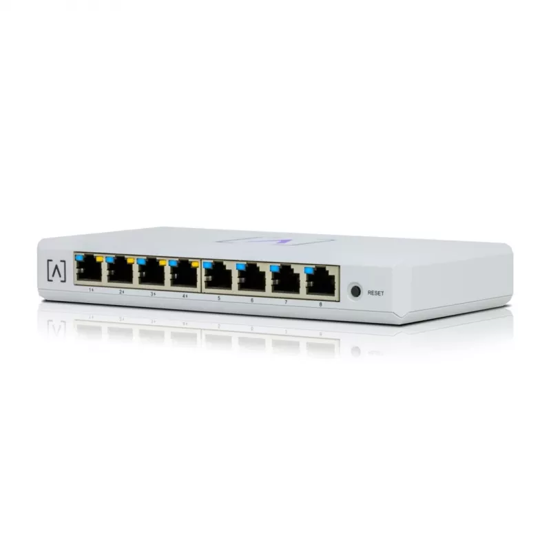 Alta Labs S8-POE Netzwerk-Switch Managed Gigabit Ethernet (10/100/1000) Power over Ethernet (PoE) Weiß