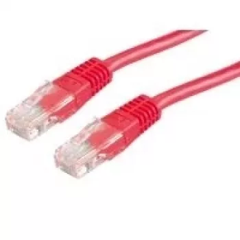 Roline 21.15.0561 Ethernet Patchkabel Rot