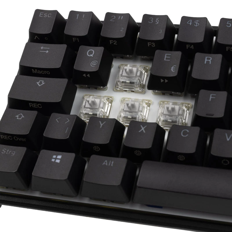 Ducky Mecha Pro SF Tastatur Gaming USB Deutsch Schwarz