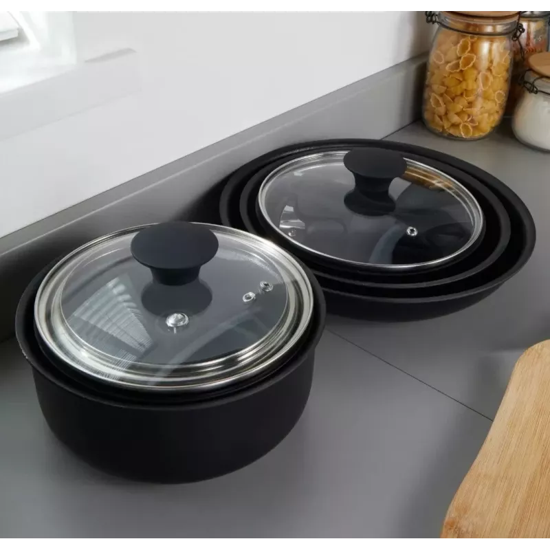 Kochgeschirr-Set Salter BW12055IS 14-teilig Edelstahl-Küchenutensilien