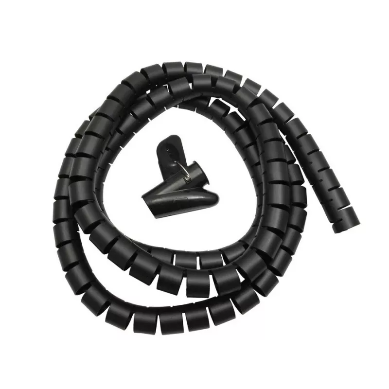 Kabel-Organisationshülle MACLEAN 2 m × 25 mm, elastisches Polypropylen, Drahtschutz