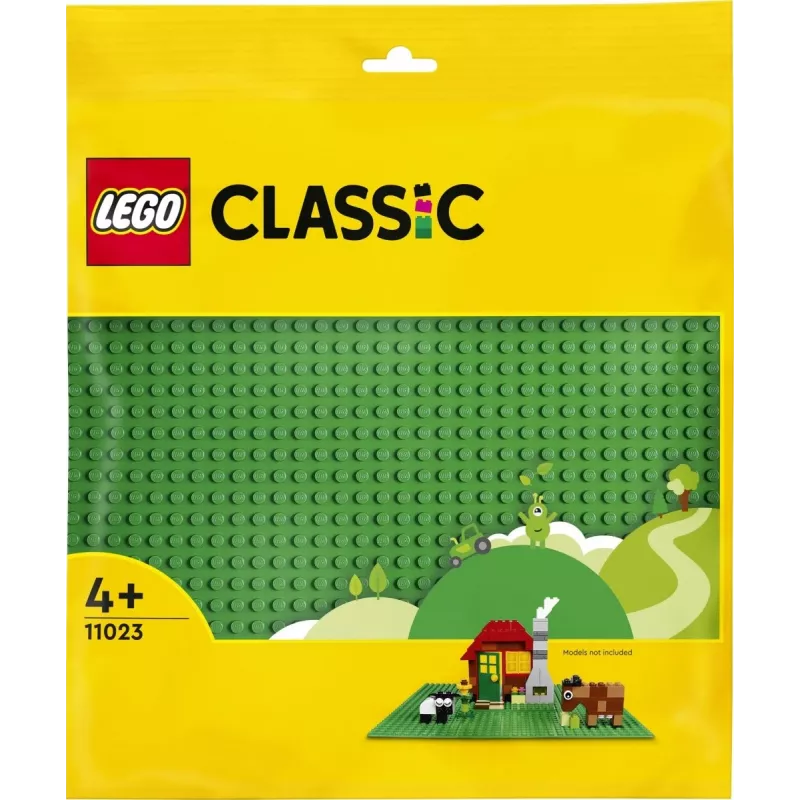 LEGO 11023 Classic Grüne Grundplatte Quadrat 32x32 Noppen Bau Gras Basis Bau- und Ausstellungsplatte Set Einzeln