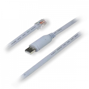Kabeladapter TELTONIKA PR2UR18M — RJ-45 auf USB 2.0 Typ-A, 1,8 m, grau