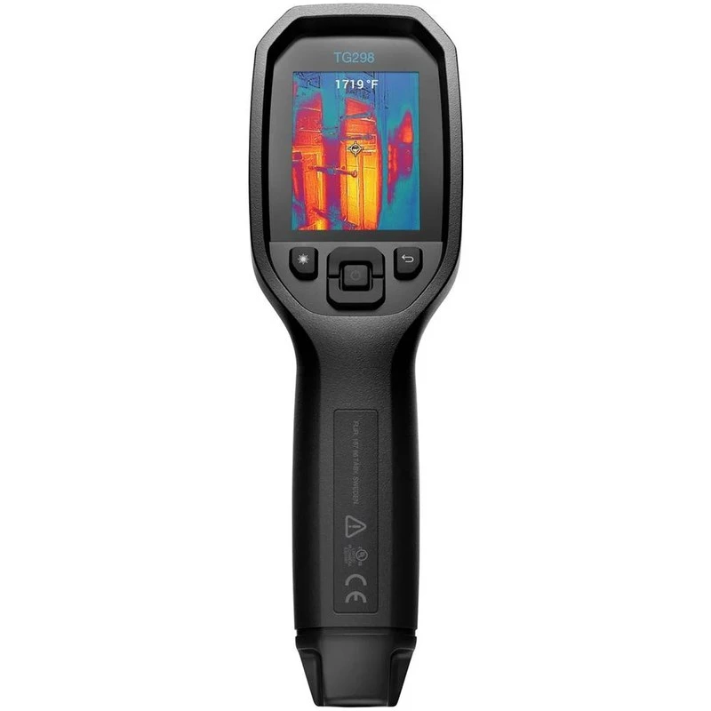Wärmebildkamera FLIR TG298 Handgerät -25 bis +1080 °C, 320×240 LCD, 2,4 Zoll Display, IP54, USB-C, 8 GB