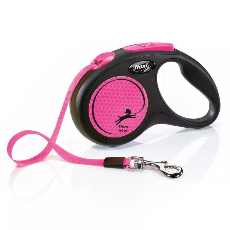 Flexi New Neon S 5 m Hunde-Automatikleine