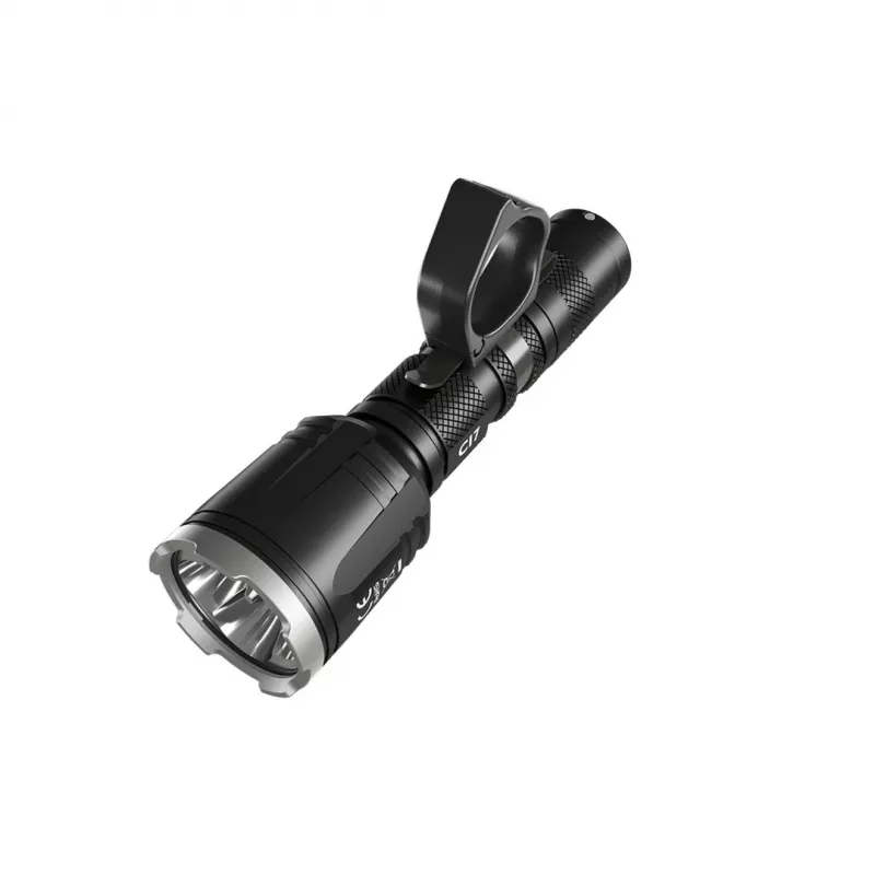 Hand-Taschenlampe Nitecore CI7 — 4 LEDs, 2500 Lumen, 130 h Laufzeit, 148,2 mm, 158 g, schwarz