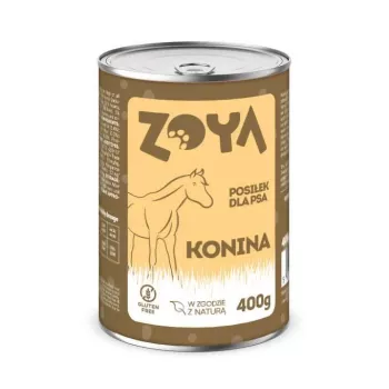 ZOYA Pferd - Nassfutter für Hunde - 400g