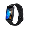 Silikon-Armband FIXED für Huawei Band 8/9/10 – Schwarz, austauschbares hautfreundliches Armband