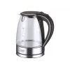 Adler AD 1225 Wasserkocher 1,7 L Schwarz, Edelstahl, Transparent 2200 W