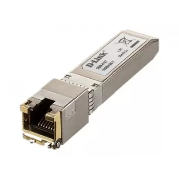 D-Link SFP+ 10GBASE-T Kupfer-Transceiver, Kupfer, 10000 Mbit/s, SFP+, T, 30 m, 10 Gigabit Ethernet
