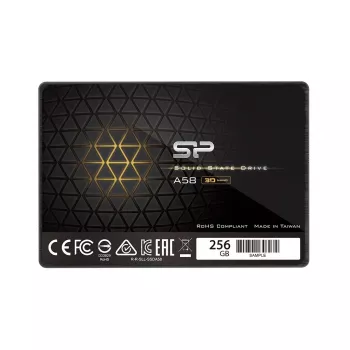 2,5 Zoll SATA III SSD Silicon Power Ace A58 256 GB, 3D-NAND, 560/500 MB/s, 7 mm