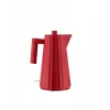 Alessi MDL06 B Falten-Wasserkocher, Schwarz Euro-Stecker