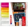 Kreidemarker Edding 4095 Bullet Grau Orange Pink White Gelb 5 pcs