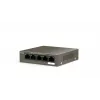 Netzwerk-Switch TENDA TEG1105P-4-63W-EU, 5x Gigabit RJ-45, 4x PoE (57,8 W gesamt), 10 Gbit/s Switching
