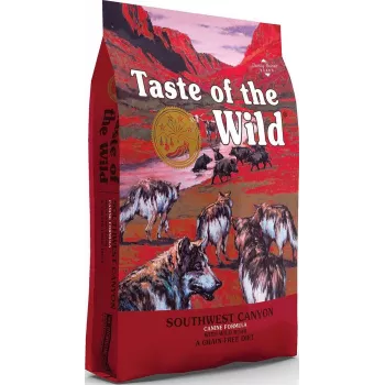 TASTE OF THE WILD Southwest Canyon Canine Formula - Trockenfutter für Hunde - 5,6 kg