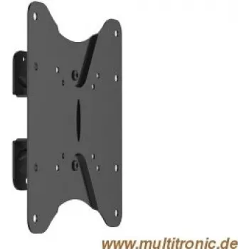 Equip 23 Zoll-42 Zoll schlank TV-Wandhalterung, 106,7 cm (42 Zoll), 75 x 75 mm, 200 x 200 mm, -15 - 10°, Stahl, Schwarz