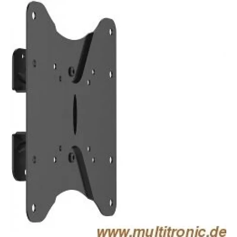 Equip 23 Zoll-42 Zoll schlank TV-Wandhalterung, 106,7 cm (42 Zoll), 75 x 75 mm, 200 x 200 mm, -15 - 10°, Stahl, Schwarz