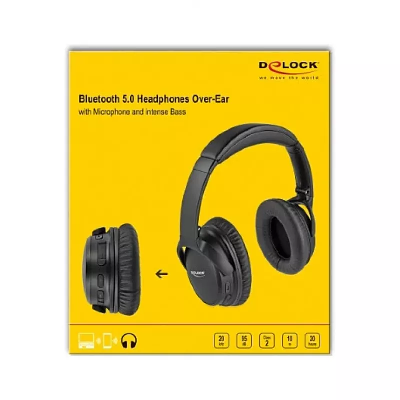 DeLOCK Bluetooth 5.0 Headset
